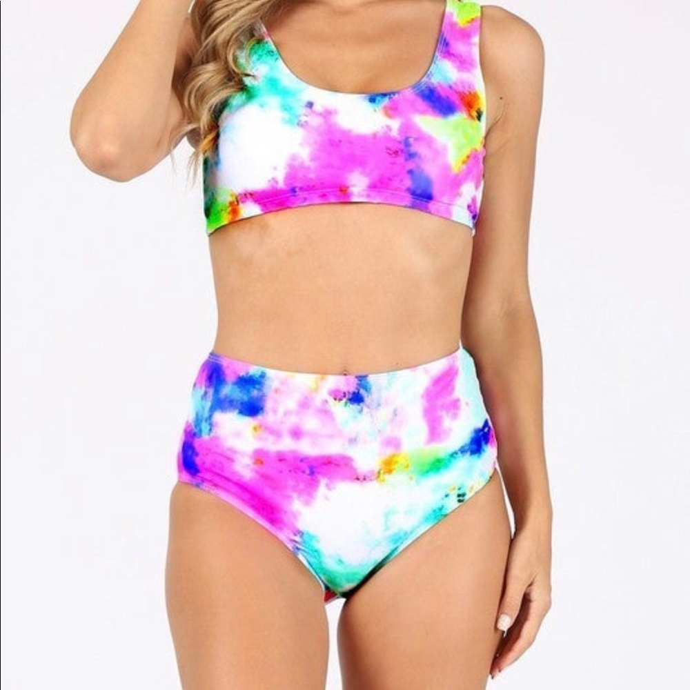 Summer Tie-dye Swimsuit Size Small